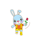 Blue Rabbit Boy（個別スタンプ：29）