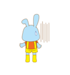 Blue Rabbit Boy（個別スタンプ：31）