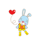 Blue Rabbit Boy（個別スタンプ：32）