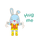 Blue Rabbit Boy（個別スタンプ：33）