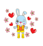 Blue Rabbit Boy（個別スタンプ：35）