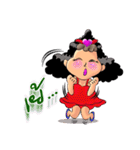 Fuji curly girl（個別スタンプ：1）