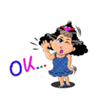 Fuji curly girl（個別スタンプ：11）