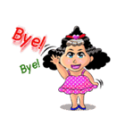 Fuji curly girl（個別スタンプ：19）