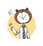 Mr.bear head（個別スタンプ：1）