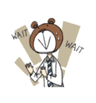 Mr.bear head（個別スタンプ：4）