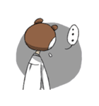 Mr.bear head（個別スタンプ：9）