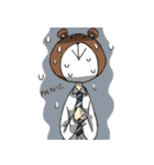 Mr.bear head（個別スタンプ：10）