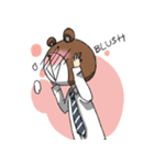 Mr.bear head（個別スタンプ：11）