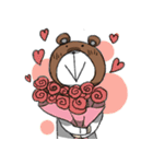 Mr.bear head（個別スタンプ：12）