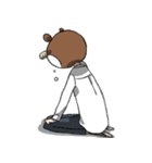 Mr.bear head（個別スタンプ：22）