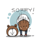 Mr.bear head（個別スタンプ：24）