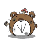 Mr.bear head（個別スタンプ：32）