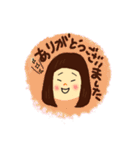 ぱっつんおかっぱガールAOI（個別スタンプ：25）