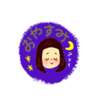 ぱっつんおかっぱガールAOI（個別スタンプ：29）