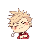 Ginger and his happy companion（個別スタンプ：1）