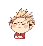 Ginger and his happy companion（個別スタンプ：2）