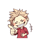Ginger and his happy companion（個別スタンプ：4）
