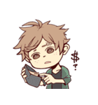 Ginger and his happy companion（個別スタンプ：28）