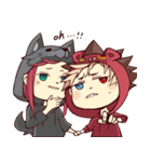 Ginger and his happy companion（個別スタンプ：33）