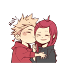 Ginger and his happy companion（個別スタンプ：35）