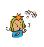 Fish Star Boy Come to Earth-Working Time（個別スタンプ：26）