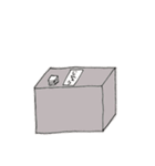 つきなみガイコツ（個別スタンプ：17）