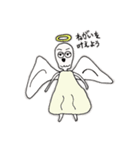 つきなみガイコツ（個別スタンプ：23）