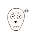 つきなみガイコツ（個別スタンプ：31）