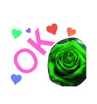 ♡5色の薔薇♡（個別スタンプ：4）