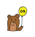 Mee Ja Bear（個別スタンプ：19）