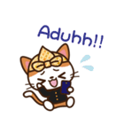 Cute Sundanise Cat from Indonesia（個別スタンプ：12）
