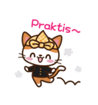 Cute Sundanise Cat from Indonesia（個別スタンプ：17）