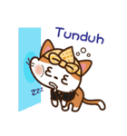 Cute Sundanise Cat from Indonesia（個別スタンプ：28）
