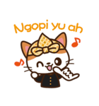 Cute Sundanise Cat from Indonesia（個別スタンプ：30）