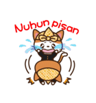 Cute Sundanise Cat from Indonesia（個別スタンプ：34）