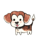 ビーグル犬＜りーファイマン＞（個別スタンプ：1）