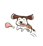 ビーグル犬＜りーファイマン＞（個別スタンプ：3）