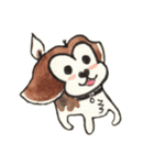 ビーグル犬＜りーファイマン＞（個別スタンプ：5）