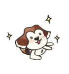 ビーグル犬＜りーファイマン＞（個別スタンプ：8）
