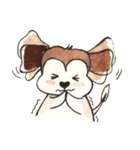 ビーグル犬＜りーファイマン＞（個別スタンプ：16）