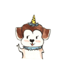 ビーグル犬＜りーファイマン＞（個別スタンプ：18）