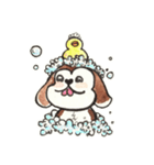 ビーグル犬＜りーファイマン＞（個別スタンプ：32）