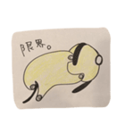 犬の生活。ぷぷ編。（個別スタンプ：22）