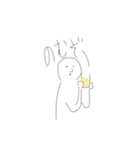 すこしゆるいスタンプです（個別スタンプ：10）