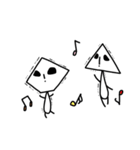 多角形さん（個別スタンプ：3）