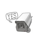 Snooper Camera (English Version)（個別スタンプ：1）