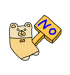 抱きクマ（個別スタンプ：40）