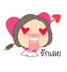 A chubby Air Force girl（個別スタンプ：4）