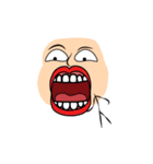 Moody's faces（個別スタンプ：16）